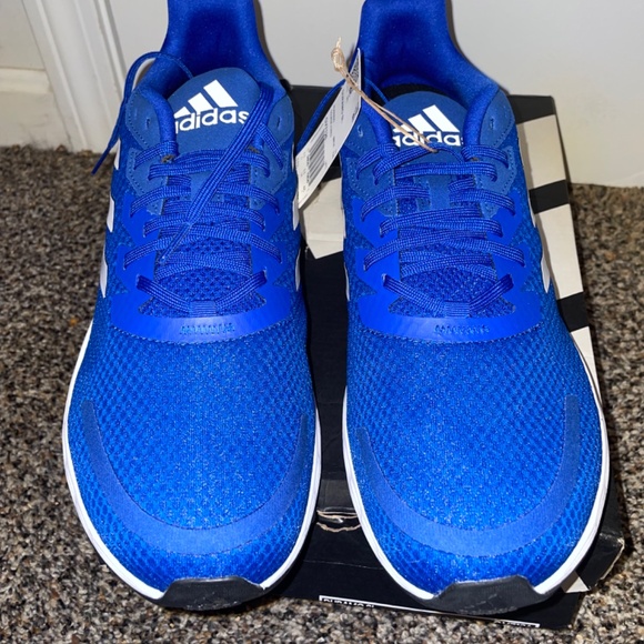 Adidas Duramo SL Blue Running Sneakers Athletic Size Mens 11.5 - Picture 2 of 9